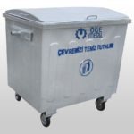 Metal çöp konteynerleri nerede kullanılır?